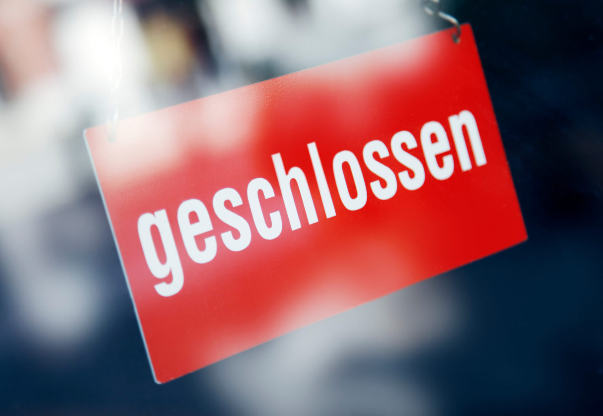 geschlossen