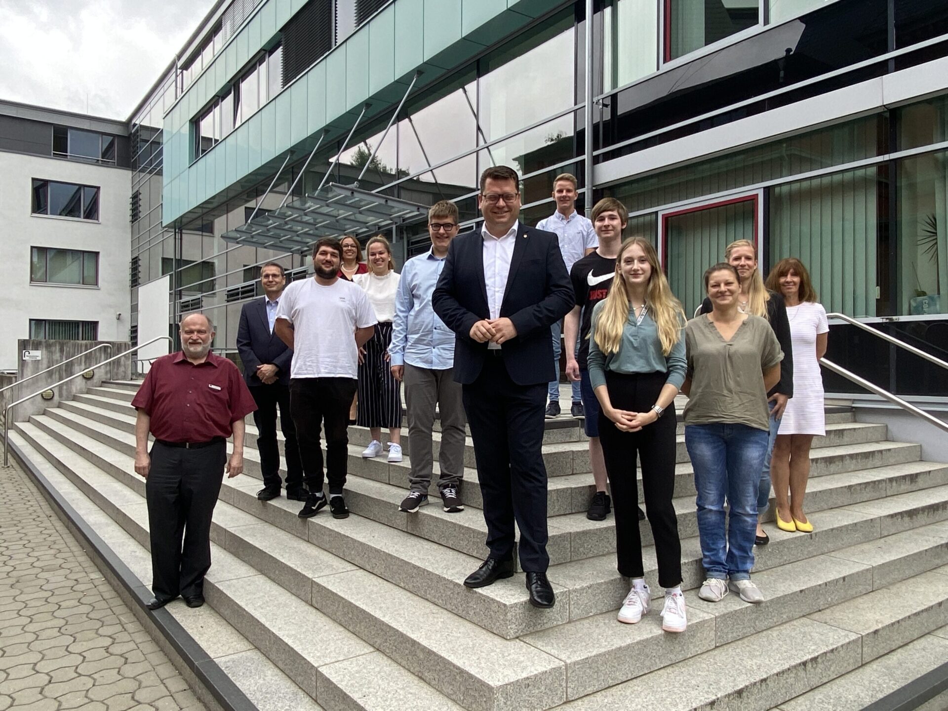 Azubildende und Studentinnen des Landkreises Wittenberg