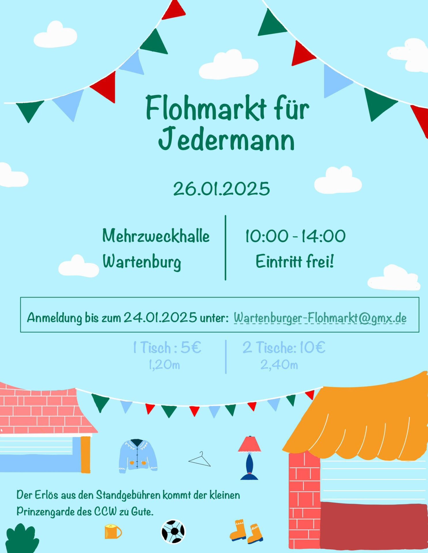 Flohmarkt für Jedermann