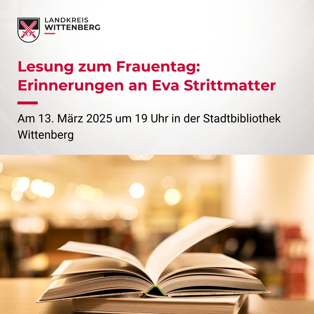 Lesung zum Frauentag - Erinnerungen an Eva Strittmatter